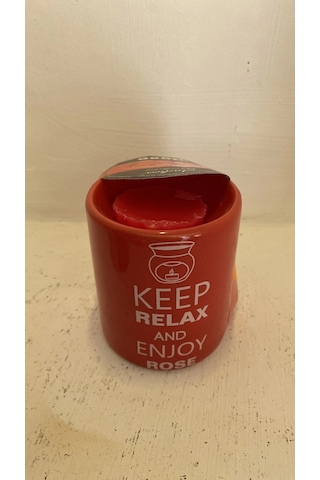 Buhardanlık Set Buhurdanlık Keep Relax Kırmızı