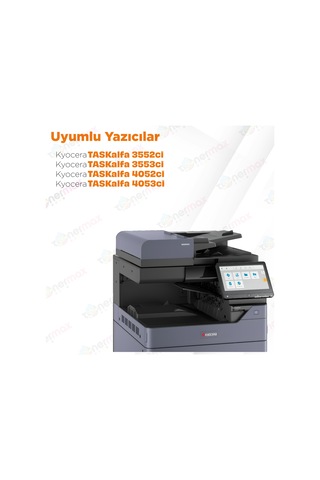 Kyocera Tk-8525 Uyumlu Toner Set 2'li Paket + 1 Siyah ...