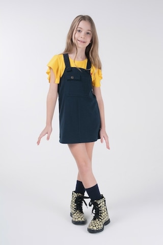 Brz Kids Kız Çocuk Salopet-Lacivert