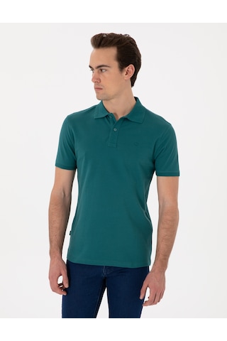 Pierre Cardin Erkek Zümrüt Tişört Basic 50302561-vr055 Zümrüt