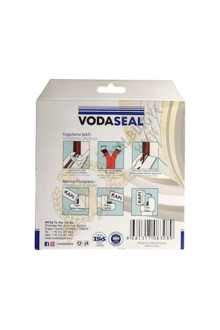 Vodaseal D Profil Kapı Ve Pencere İzolasyon Bandı 6.20 Mt. - Kahverengi