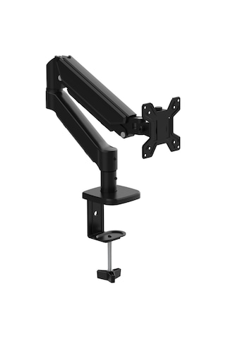 13"-32" Uyumlu Hareketli Tekli Monitör Standı Gazlı Tam Hareketli Yükseklik Ayarlı Masa Askı Aparatı