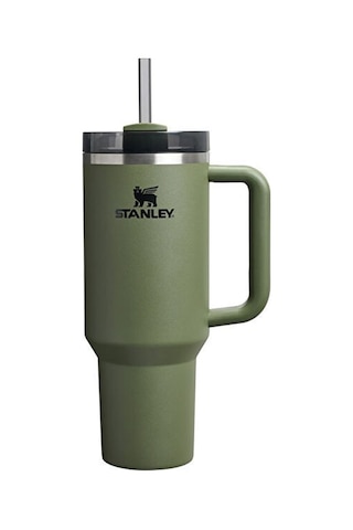 Stanley The Quencher Flowstate Tumbler Pipetli Termos Bardak 1,18l Yeşil