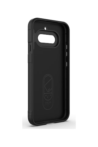 Maks Technology Nothing Phone 4a Kılıf Esnek Tpu Oyuklu Arka Yüzey Tasarımlı Mkst Etnik Silikon Kapak - Siyah
