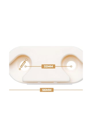 Ikea Hemnes Ayakkabı Dolabı Yedek Menteşe 4 Adet Petg Beyaz