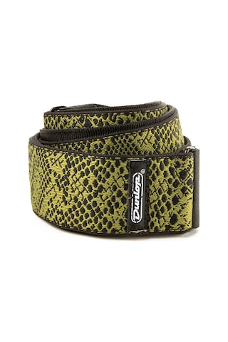 Jim Dunlop D6724 Jacquard Serpentine Green Gitar Askısı