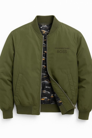 Hugo Boss Boss Porsche Erkek Ceket Yeşil