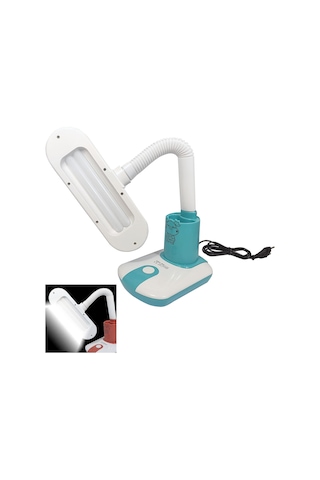 Sılver Toss St-7821 Kitap Okuma Çocuk Masa Lambası Kalemlik Turkuaz 26 Led 220v Diğer
