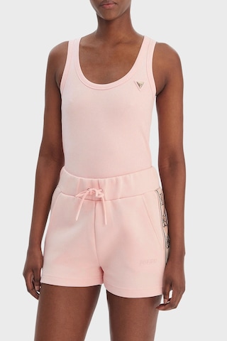 Guess Bayan Top V4yp06 K8rt2 G67b Pembe Pembe