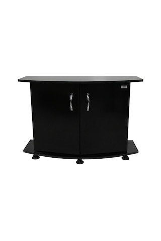Kanki Pet Mdf Bombeli Akvaryum Sehpa Siyah 100 CM