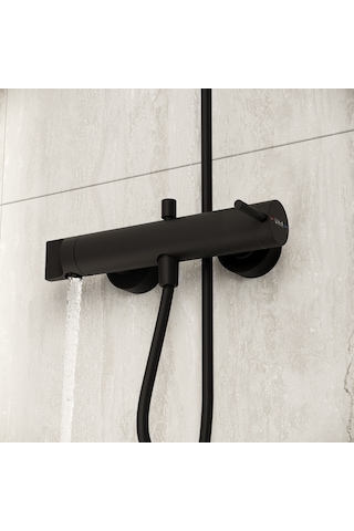 VitrA Origin A4261936WTC Banyo Bataryası Mat Siyah