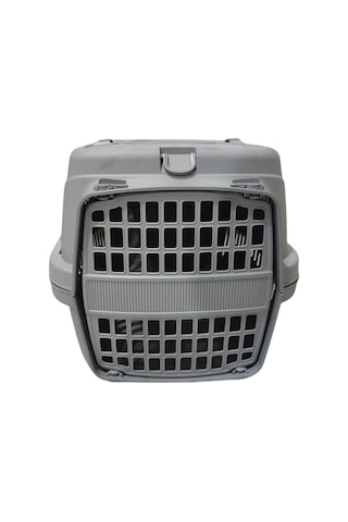 Pribor Hz-100 Kedi Köpek Evcil Hayvan Taşıma Çantası Box Orta Boy Çok Fonksiyonlu Gri