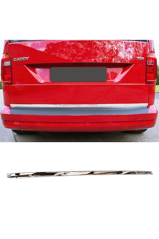 Vw Caddy 2015-2020 Krom Bagaj Alt Çıta P.çelik
