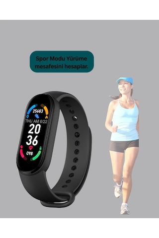 Bluetooth 5.0 Akıllı Bileklik Kalp, Uyku Ve Aktivite Takibi