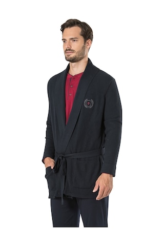 Pierre Cardin 5595 Erkek Çeyizlik 5'li Rob Pijama Takım-lacivert Lacivert