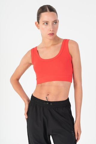 Maraton Slimfit Kadın U Yaka Nar Bra Narçiçeği