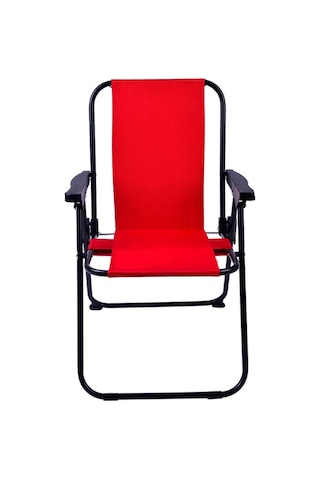 Exent 2-6 Yaş Lüx Çocuk Piknik Sandalyesi-mini Kamp Sandalyesi-kırmızı Çok Renkli