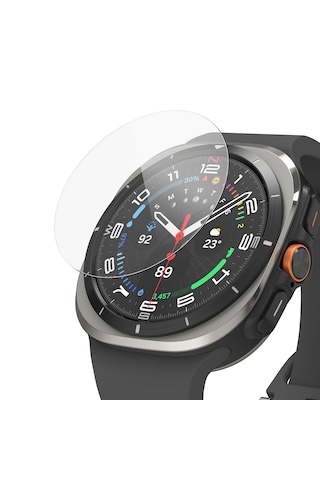 Forzacase Samsung Galaxy Uyumlu Watch 7 Ultra 47mm İle Temperli Kırılmaz Cam Ekran Koruyucu Fc861