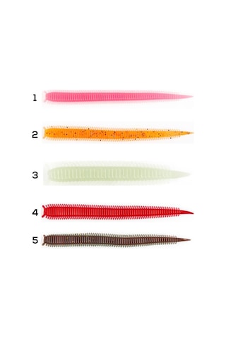 Lucky John Lugworm 4.5'' Kokulu Lrf Yemi 11.5 Cm-9355