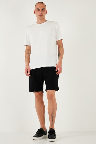 Buratti % 100 Pamuk Regular Fit Normal Bel Müslin Erkek Short Cf25S657802 Siyah