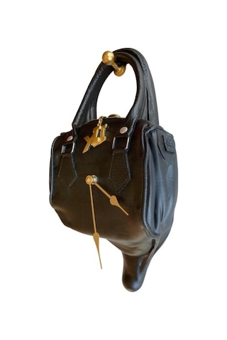 Antartidee Çanta Tasarımlı Duvar Saati / Handbag Clock Kırmızı
