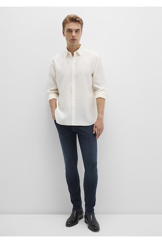 Mavi - Ekru Tencel Tm Liyosel Gömlek 0211659-70057 Ekru