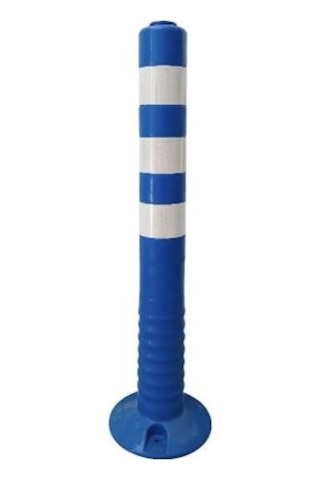 Mavi Renk Otopark Düzenleyici 75 Cm Eco Delinatör