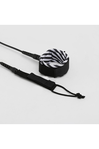 Suntek Sörf Tahtası Tasma Bacak Halatı Çift Siyah-6-ft