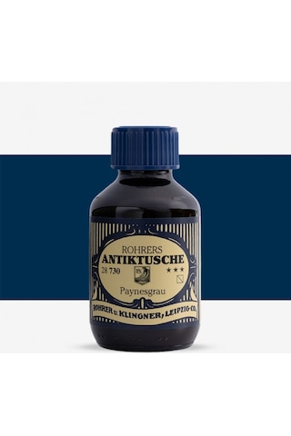 Antik Mürekkep 28-modern Sanatçılar İçin Profesyonel 100ml 730-paynesgrau Çok Renkli