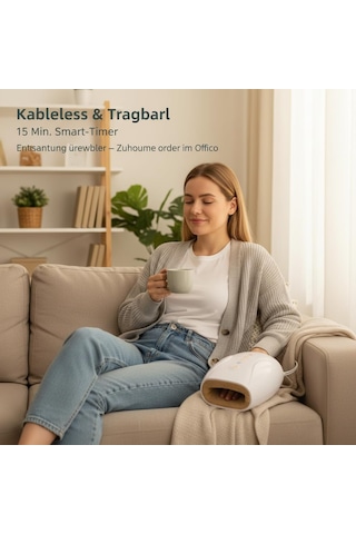 Eller İçin El Masaj Aleti - Günlük Rahatlama İçin Hafif Masaj, Kullanımı Kolay, Açık Tasarım, Yetişkinler Ve Yaşlılar İçin Uygun