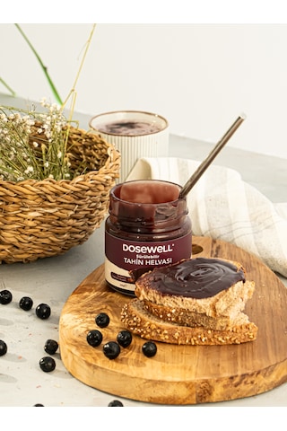 Dosewell Sürülebilir Tahin Helvası Sade Ve Mor Aronyalı 250 Gr 2'li Paket