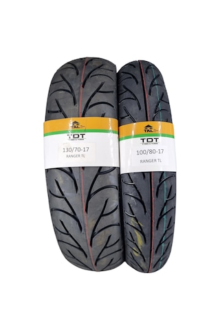 130/70-17 Ve 100/80-17 Tubeless - Dubleks Ranger Lastik Takımı