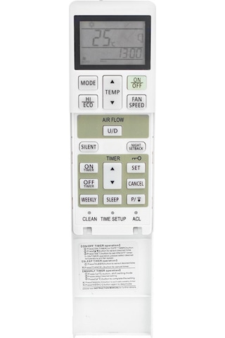 Mitsubishi RLA 502A700S Klima Kumandası