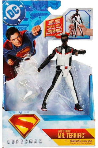 Dc Comics Mr.terrific Epik Strike Aksiyon Figürü 15 Cm