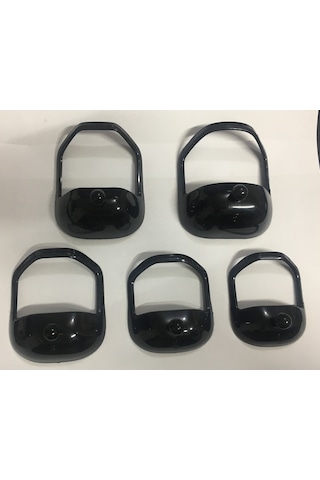 Sakal Şekillendirme Şablonu 5 Parçalı Sakal Şekillendirme Şablonu Siyah