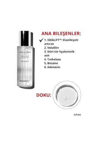 Medipeel Medi-peel Aqua Essence Toner Peptitli Yaşlanma Karşıtı Yüz Toniği M0064