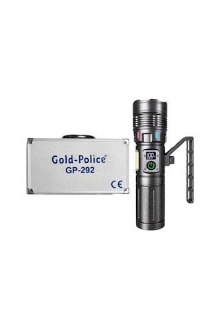 Gold Gp-292 50 Watt 5000 Lümen Profesyonel Şarjlı El Feneri Çok Renkli