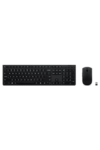 Lenovo 4x31r64348 Profesyonel Şarj Edilebilir, Bluetooth + Kablosuz Mini Alıcı Klavye Ve Mouse Seti - Türkçe F 440 Al Optik