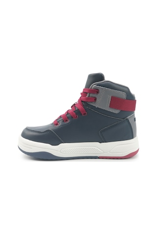 U.s. Polo Assn. Phıta Jr 5pr Lacivert Erkek Çocuk High Sneaker 000000000102027913 Lacivert-kırmızı