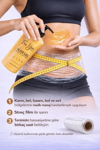Slim Jel - Toparlayıcı - Sıkılaştırıcı - Çatlak Karşıtı Ve Selülit Kremi X 2adet - Leke Karşıtı Krem