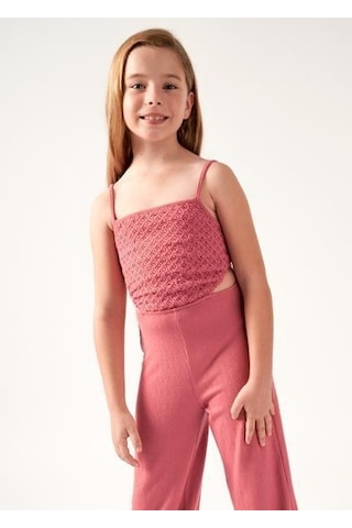 Mayoral Kız Çocuk Pembe Tulum 06859
