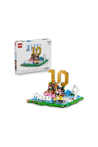 Editions Lionel Messi Unutulmaz Futbol Anları 43011-10 Yaş Ve Üzeri Çocuklar İçin Minifigür Ve Koleksiyonluk L