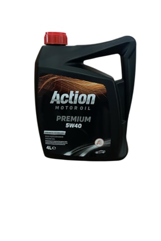Action Premium 5W-40 Motor Koruması - Uzun Ömürlü Tam Sentetik Motor Yağı Action Premium 5W-40 Motor Koruması - Uzun Ömürlü Tam Sentetik Motor Yağı