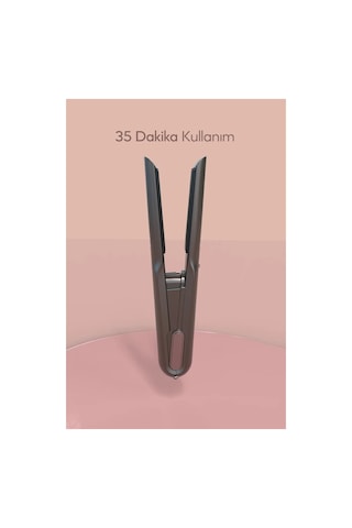 Sinbo Shd-1742 Kablosuz Saç Düzleştirici Gri 80 X 20 Mm Seramik Plaka İle 2 Kademe Isı Ayarı