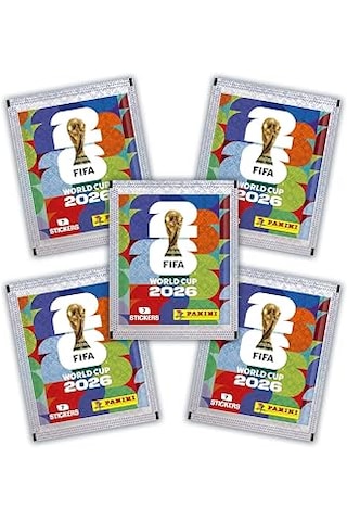Panini Fıfa World Cup 2026 Çıkartma Paketi 10 Paket 70 Sticker