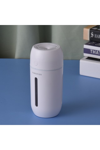 Suofeng F8 Usb Nemlendirici - 320ml Su Tankı, 2 Ateşleme Modu, 8 Saat Kullanım Süresi, Sessiz Çalışma, Beyaz, Ev/ofis/seyahat İçin