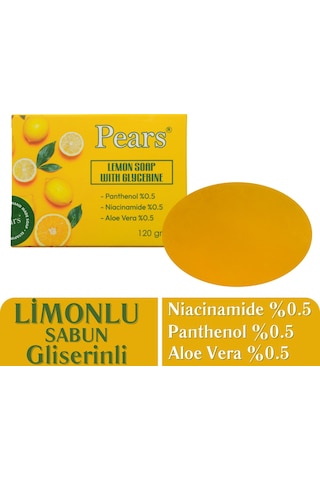 Pears Gliserinli Limon Sabunu 120 G