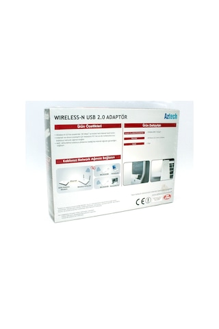 Aztech WL552USB Wireless-n 150 Mbps Windows Usb Adaptör