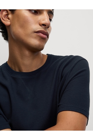 Marks & Spencer Pamuklu Kısa Kollu Pijama Takımı T07000096 Lacivert