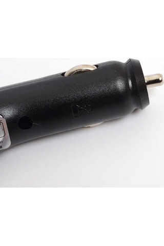 Zore 800 Mah Kablolu Araç Şarj Aleti-Siyah-Siyah